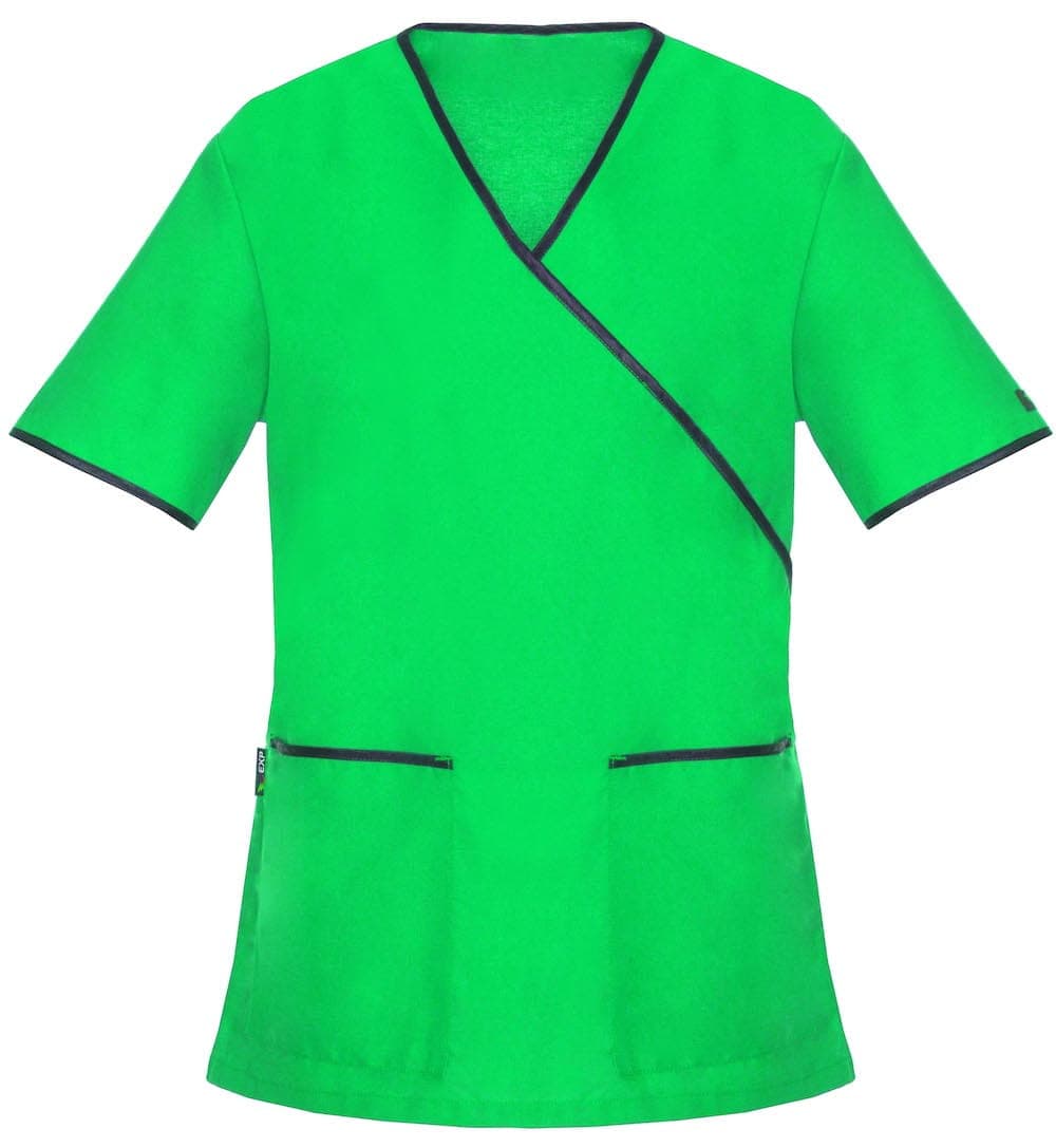 Medical Top Daria Short Sleeve Green - women's medical tops
