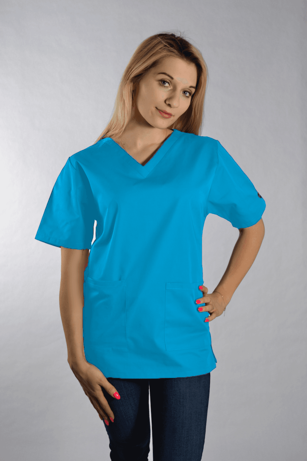 Medical Top Dori Short Sleeve Jade - women's medical tops