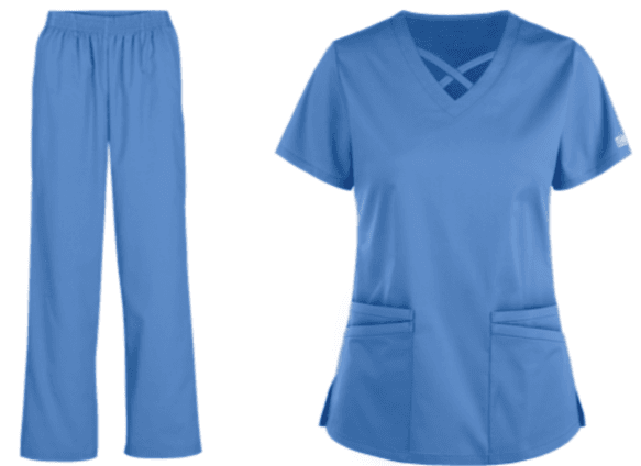 Medical Set Karry Light Blue - women's medical set