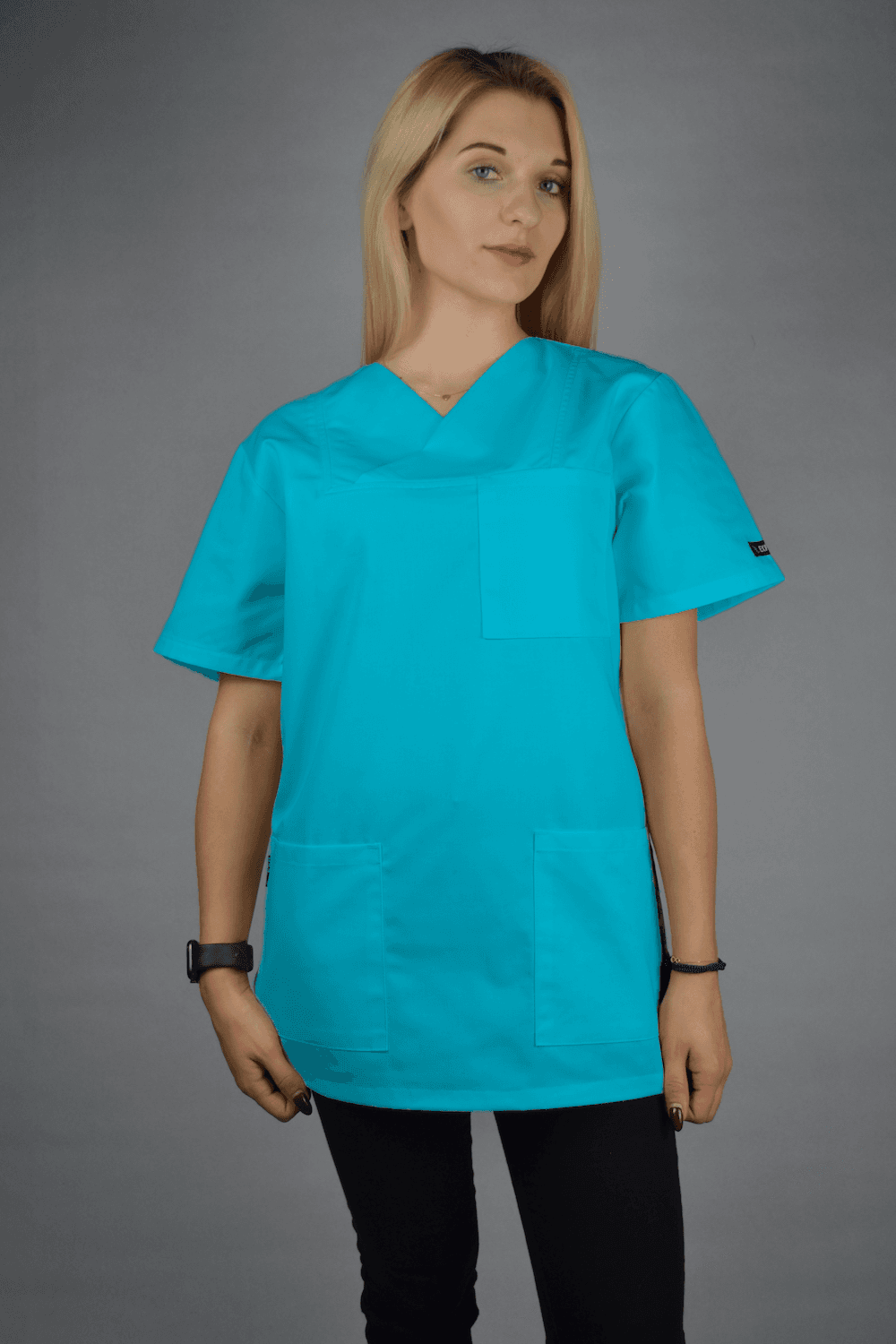 Medical Top Mindin Short Sleeve Jade - women's medical tops