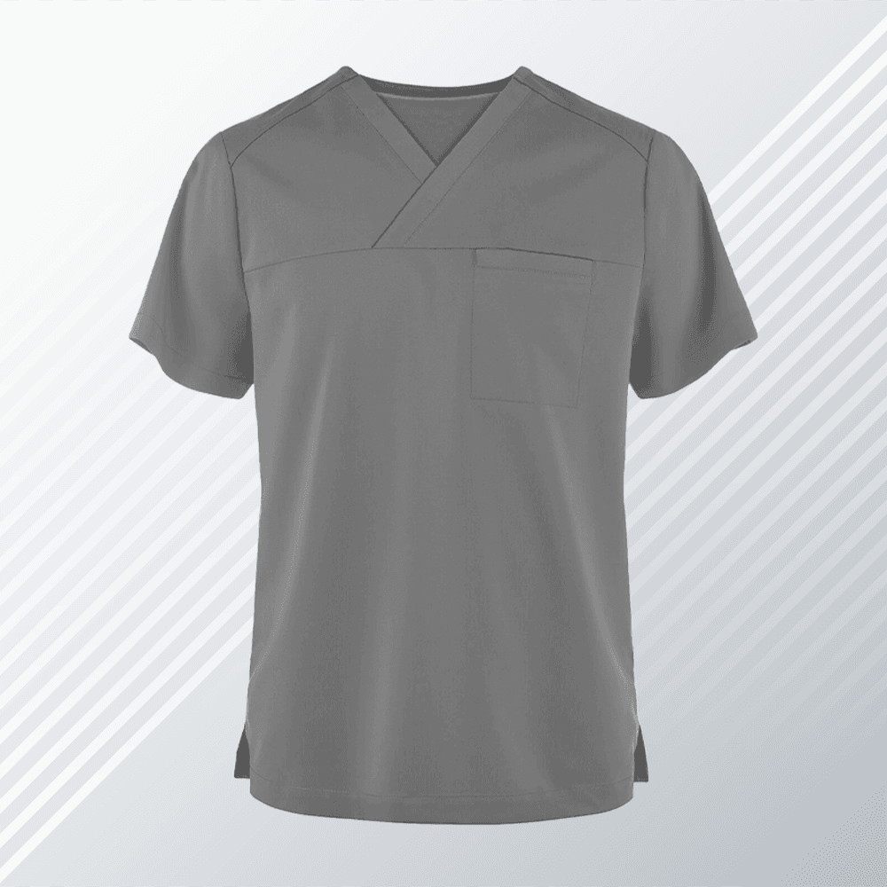 Surgical Top MINDIN - Gray - men's medical tops