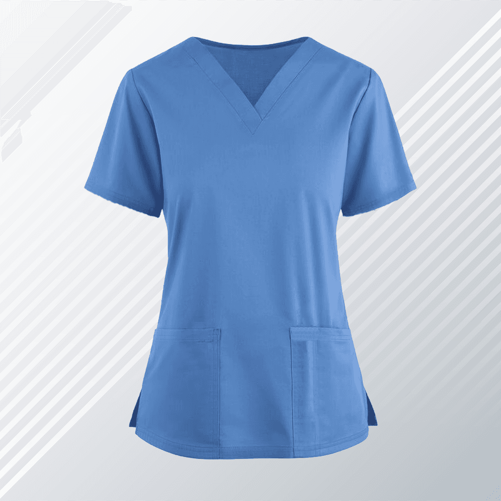 Surgical Top MINDIN - Bayer - Light Blue - women's medical tops