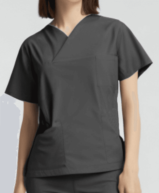 Gray LITE-MAX Surgical Blouse - surgical blouses