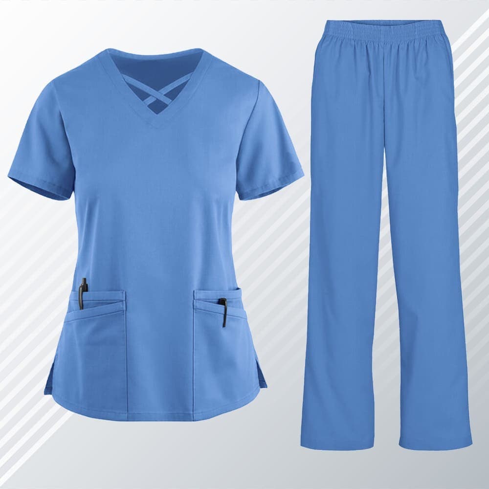 Ceris/Classic Set Light Blue - women's medical set