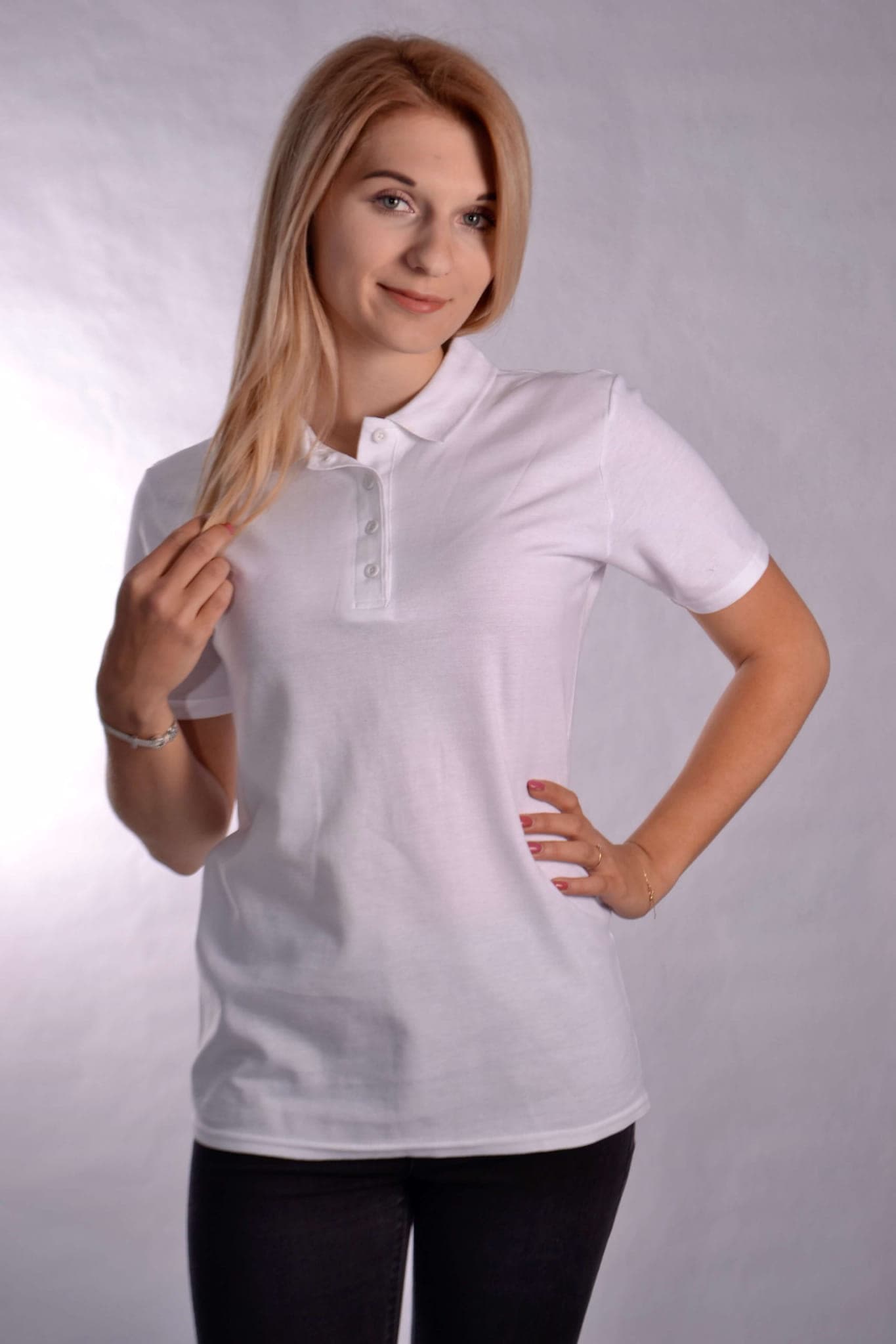 Polo Shirt Ariana White - medical polo shirts