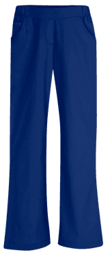 Medical Trousers Pingi Two Pockets Mock Fly Dark Blue - women's medical trousers
