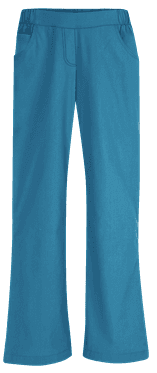 Medical Trousers Pingi Two Pockets Mock Fly Jade - women's medical trousers