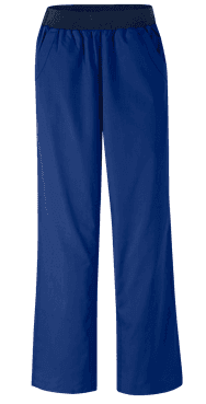 Medical Trousers Uni Elastic Waist Blue - women's medical trousers